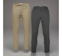 Only & Sons Chinos 2 Pack Mens Grey & Beige BNWT W31 x L32 - 31R Smart Casual