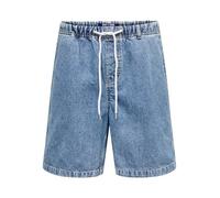 Only & Sons Denim Shorts ONSFADE Mid Waist Loose Fit Cargo Shorts | Denim shorts
