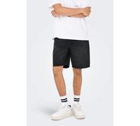 Only & Sons - Edge Black Denim - Shorts - black - XXL - 100% Cotton XXL