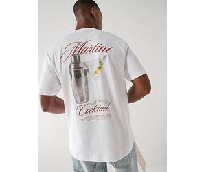 ONLY & SONS Fred La Hacienda T-Shirt, Bright White, Size M, Men Bright White
