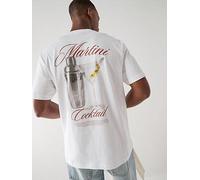 ONLY & SONS Fred La Hacienda T-Shirt, Bright White, Size S, Men Bright White