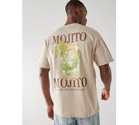 ONLY & SONS Fred La Hacienda T-Shirt, Silver Lining, Size 2Xl, Men Ilver Lining