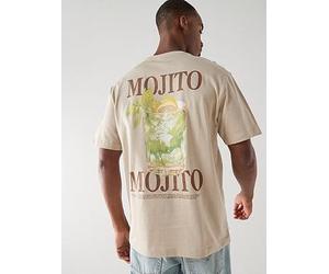 ONLY & SONS Fred La Hacienda T-Shirt, Silver Lining, Size Xl, Men Ilver Lining