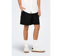 Only & Sons - Kal Cargo 0287 CS Black - Shorts - black - S - 65% Polyester, 35% Cotton S