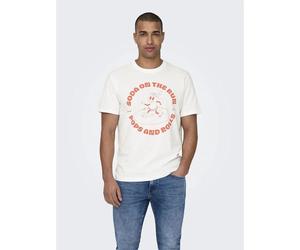 Only & Sons Kim Reg Funny Short Sleeve T-shirt