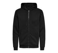 ONLY & SONS Male Hoodie ONSCERES Sweatshirt, black, XL