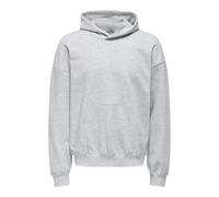 ONLY & SONS Men's Onsturner VTG Hoodie Sweat Cbo Noos Hooded Sweatshirt, Light Grey Mix, XS