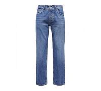 ONLY & SONS Men's Onsedge Straight Bromo 0017 Tai DNM Noos Jeans, Special Bright Blue Denim, 36 W/32 L