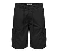 ONLY & SONS Men's Onsloc Cargo 0157 Shorts, Black, M