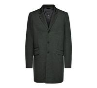Only & Sons Mens Coat Long Sleeve Knitted Jackets for Winter, Peat Colour, UK Size 3XL