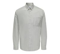 ONLY & SONS Men's Onsalvaro Slim LS Oxford Shirt Long Sleeve, Spruzzo Di Mare, XL