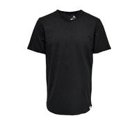 ONLY & SONS Mens Onsbenne Life Longy Tee Nf 7822 Noos T-Shirt, Black, XL UK