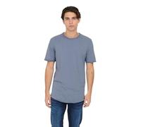 ONLY & SONS Men's Onsbenne Longy SS Tee Nf 7822 Noos T-Shirt, Flint Stone, M