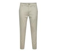 Only & Sons Men's Onsbrad Slim Fit Trousers Fabric Trousers, Moonstruck, 33 W/30 L