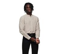 Only & Sons Mao Collar & Sons Onscaiden Shirt