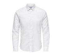 Only & Sons Caiden Life Solid Linen Long Sleeve Shirt