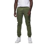 ONLY & SONS Men's Onscam Stage Cargo Cuff Pg 6687 Pants, Olive Night, 33 W/30 L