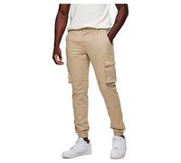 ONLY & SONS Men's Onscam Stage Cargo Cuff Pg 6687 Trouser, Chinchilla, 30 W/30 L