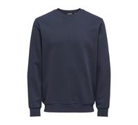 ONLY & SONS Men's Onsceres Crew Neck Noos, Blue Nights, L
