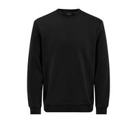 ONLY & SONS Men's Onsconnor Reg Crew Neck Sweat Noos Sweatshirt, black, M
