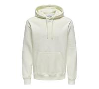 ONLY & SONS Male Hoodie Onsconnor Sweatshirt, Cloud dancer, M