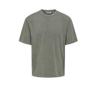 Only & Sons Men's Onsdistress RLX SS Tee T-Shirt, Castor Gray, S