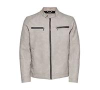 Only & Sons Men's Onsfavour Jupiter Pu Jacket Otw Faux Leather Jacket