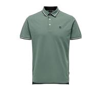 ONLY & SONS Men's Onsfletcher Slim SS Polo Noos Polo Shirt, Dark Forest, S