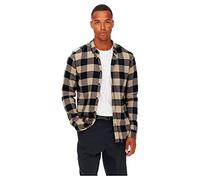 ONLY & SONS Men's Onsgudmund Ls Checked Shirt Noos, Dark Navy, XXL