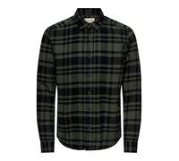 ONLY & SONS Mens Onsgudmund Ls Checked Shirt Noos, Forest Night, L UK