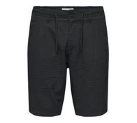 ONLY & SONS Men's Onsleo Life 0009 Seersucker Shorts Noos, Jet Black, M