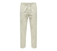 ONLY & SONS Men's Onslinus Tap Corduroy 0185 Pant Fabric Trousers, Silver Lining, XL