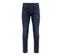ONLY & SONS Men's ONSLOOM Slim D 6749 DNM Jeans NOOS, Dark Blue Denim 22026749, 30 W/30 L