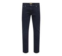 ONLY & SONS Men's Onsloom Slim One Bb Coat 9012 Azg DNM Vd Jeans, Blue Black Denim, 36 W/32 L