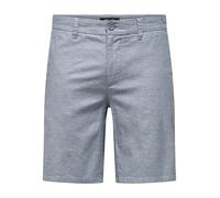 ONLY & SONS Men's ONSMARK 0011 Cotton Linen Shorts NOOS Chino, Flint Stone, L