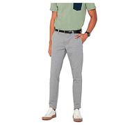 ONLY & SONS Men's ONSMARK Pant Stripe GW 3727 NOOS, Light Gray Melange, 38 W/32 L