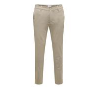 ONLY & SONS Men's Onsmark Slim Tap 0209 Melange Pant Noos, Fall Skirt, 33 W/34 L