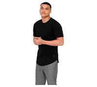 ONLY & SONS Mens Onsmatt Longy Tee Noos T-Shirt, Black, 4XL UK