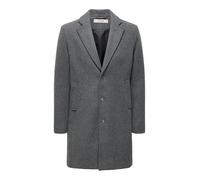 ONLY & SONS Men's Onsmatthew Wool Coat OTW Noos, Dark Grey Blend, S