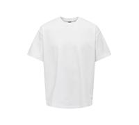 ONLY & SONS Men's Onsmillenium Ovz SS Tee Noos T-Shirt, Bright White, XS