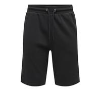 Only & Sons - Neil Life Black - Shorts - black - S - 100% Cotton,Sweat S