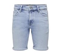 ONLY & SONS Men's Onsply Light Blue 5189 Shorts DNM Noos, Light Blue (Light Blue Denim), L