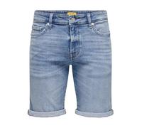Only & Sons Mens Onsply MBD 8772 Tai DNM Noos Shorts, Medium Blue (Medium Blue Denim), M UK