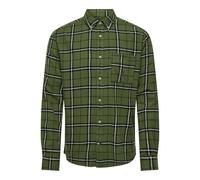 ONLY & SONS Men's Onsral LS Slim Check Shirt Casual, Rifle Green, M