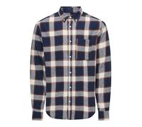 ONLY & SONS Men's Onsral LS Slim Shirt Casual, Navy Blazer/Checks:Big Check, XL
