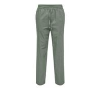 ONLY & SONS Men's Onssinus Loose 0007 Cot Lin Pant Noos Linen Trousers, Sea Spray, L