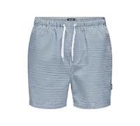 ONLY & SONS Men's Onsted Stripe Seersucker Swim Noos Swim Shorts, Quiet Harbor, S