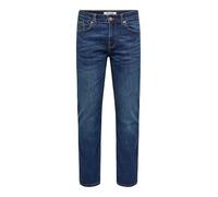 Only & Sons Men's Onsweft Med Blue 5076 Pk Noos Jeans, Blue (Medium Blue Denim), 34W 32L UK
