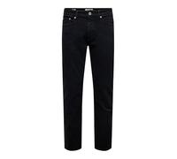 ONLY & SONS Mens Onsweft Reg 7900 Ey Box Jeans, Black Denim, 33W / 34L UK