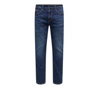 ONLY & SONS Men's Onsweft Reg.dk 6752 DNM Jeans Noos Slim fit, Dark Denim Blue, 29 W/34 L